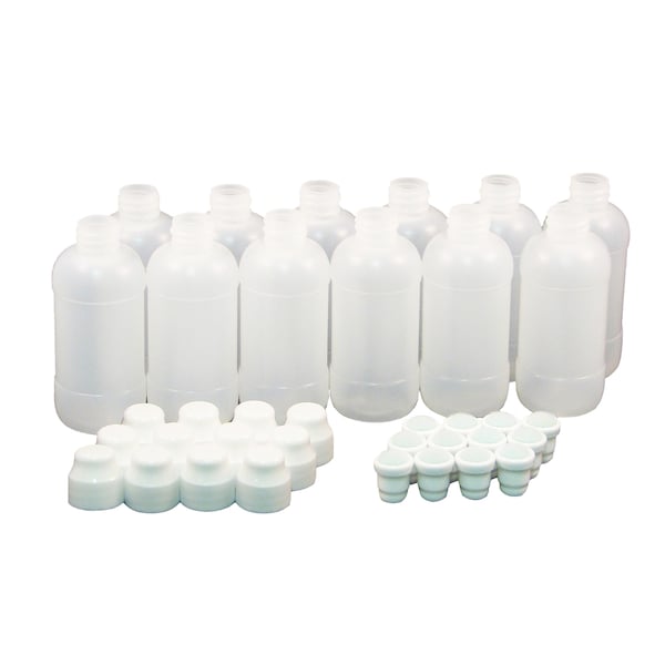 Marker Bottles 2oz/59ml, Dauber Tips + Caps, PK12